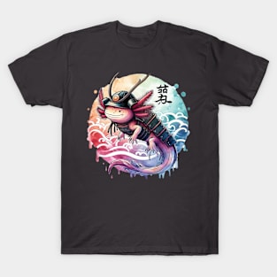 Axolotl Samurai T-Shirt